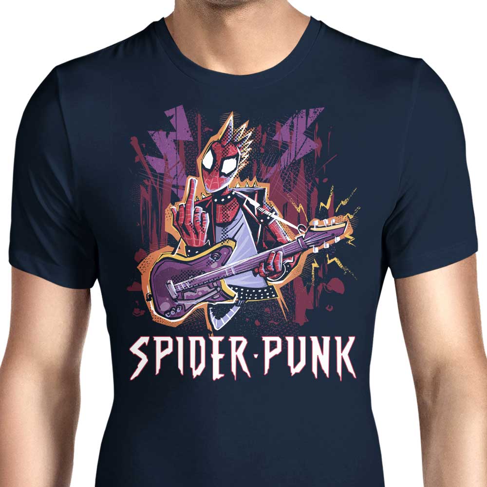 Men's Spider Punk-inspired Apparel Collection