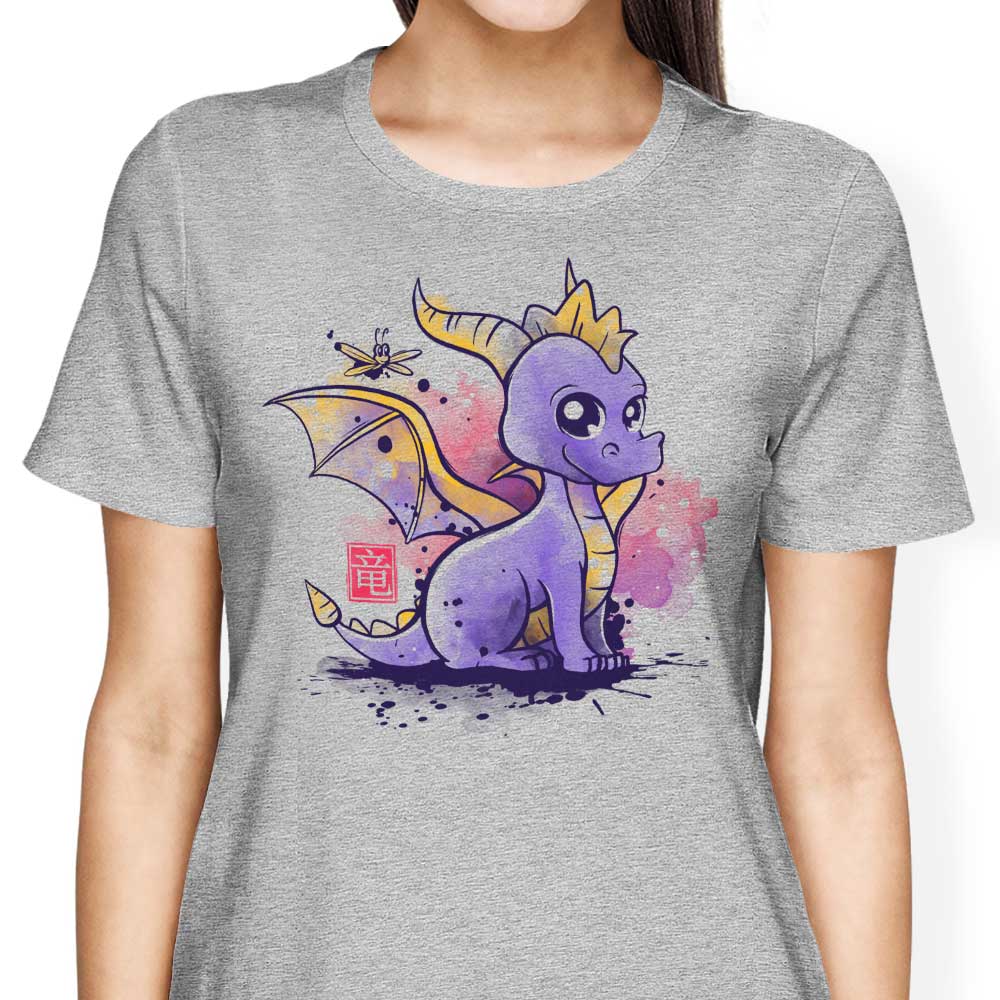 The Dragon and the Dragonfly Women's Fashionable Cotton T-Shirts