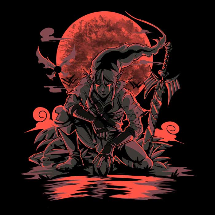 Gazo1a's Blood Moon Rises Stylish Women's Apparel