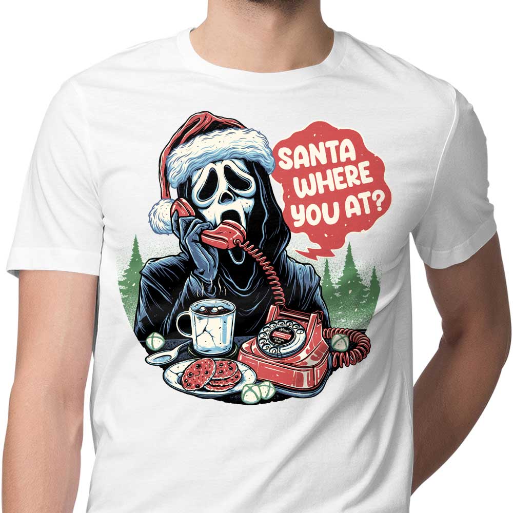Unique 'Santa Where You At' Men's Clothing by Momma Gorilla