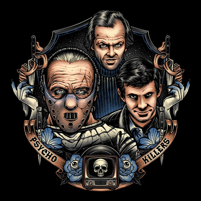 Glitchygorilla's Psycho Killers Women's Fashion Apparel