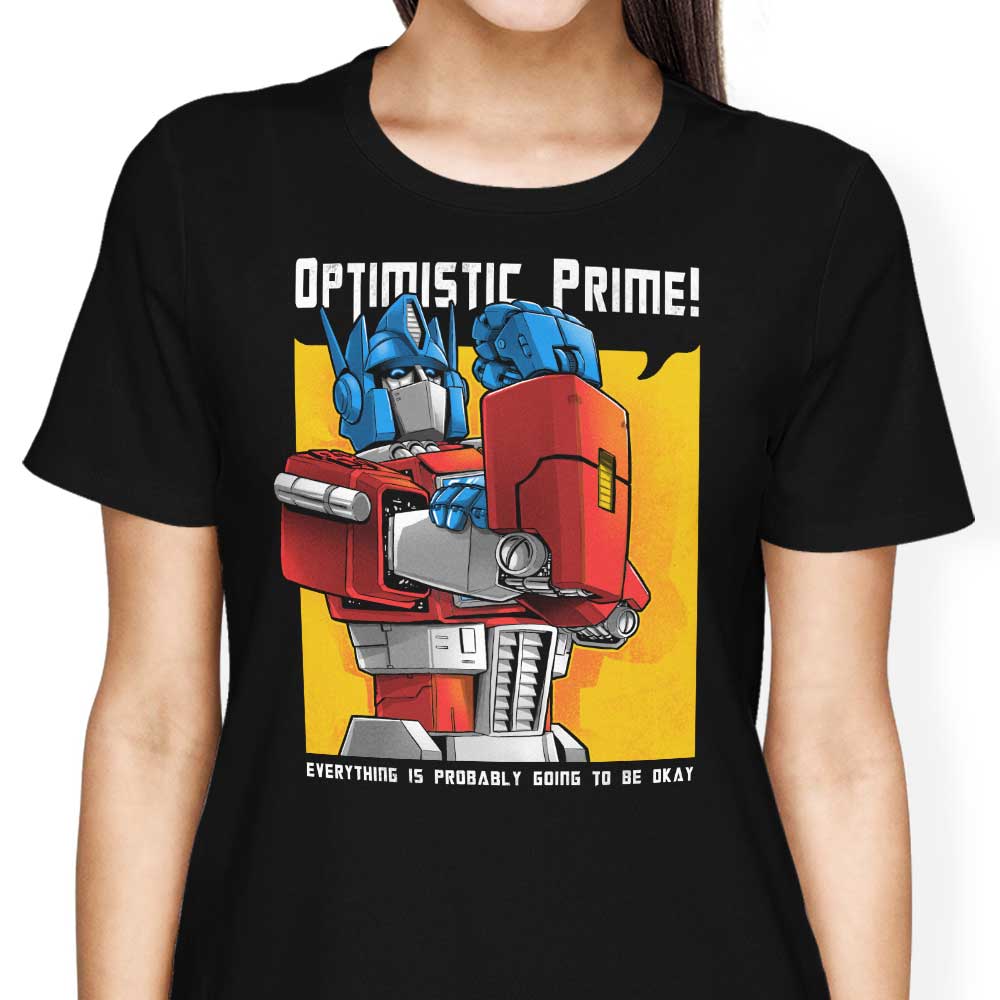 Alemaglia's Optimistic Prime - Stylish Women's Cotton Apparel