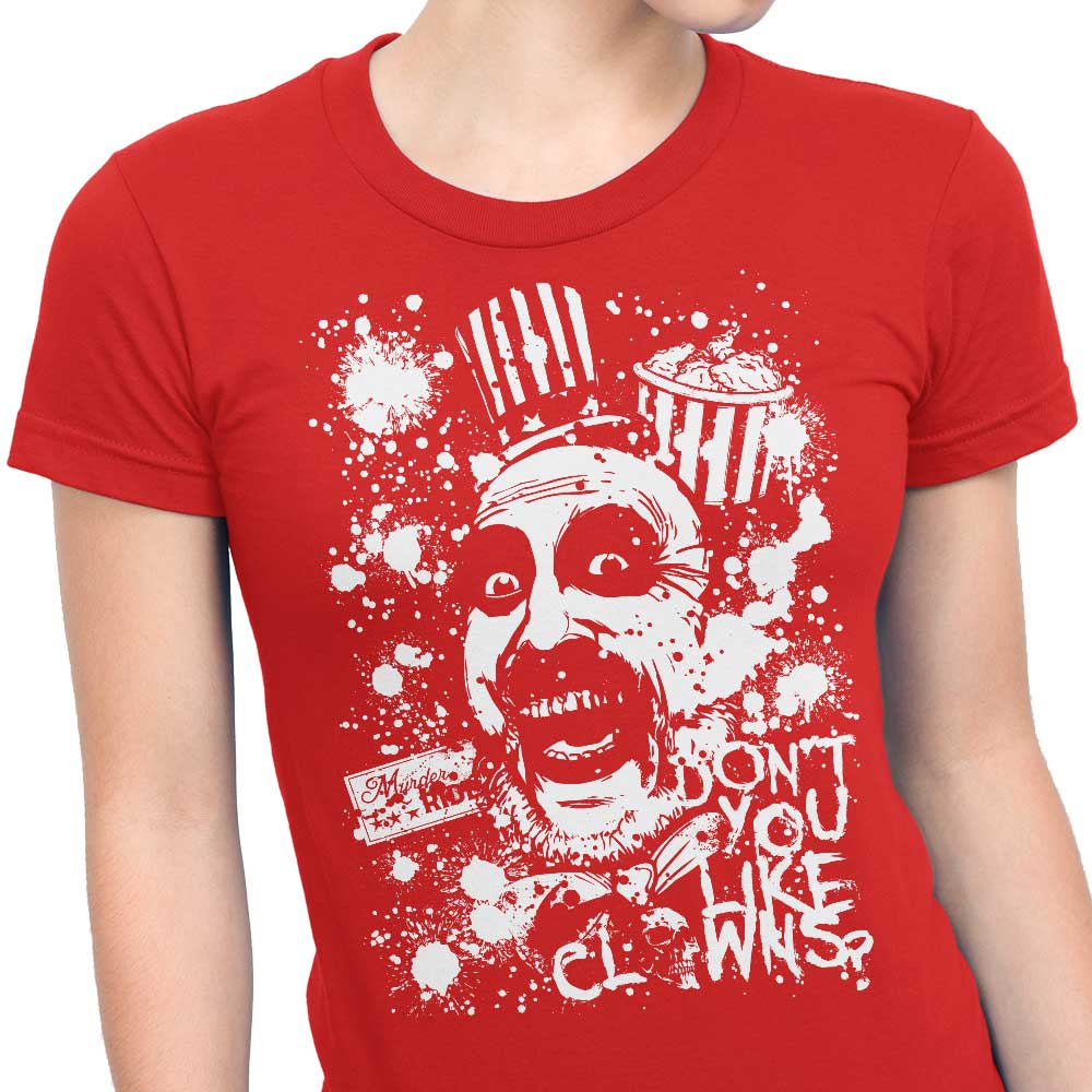 Stylish 'Don't You Like Clowns' Women's Clothing by Arinesart