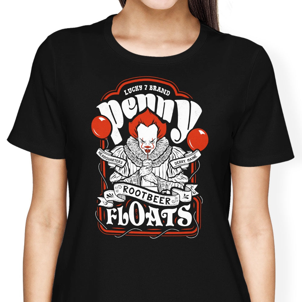 Barrett Biggers' Penny Floats - Women's Comfortable T-Shirts