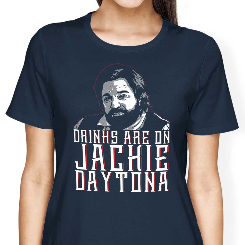 CoD Designs 'Drinks on Me' Women's Fashionable T-Shirts