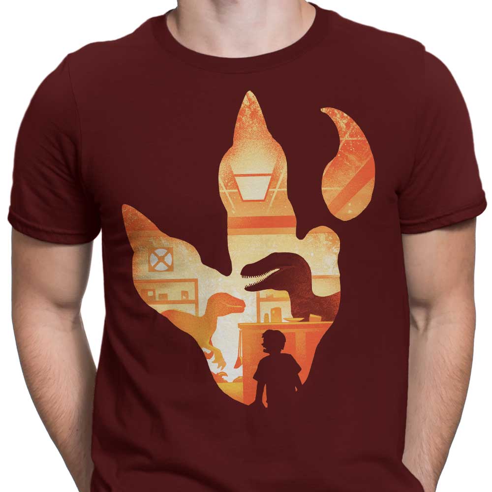 Men's Velociraptor Footprint Apparel - Clothing for Fashion - Forward Guys