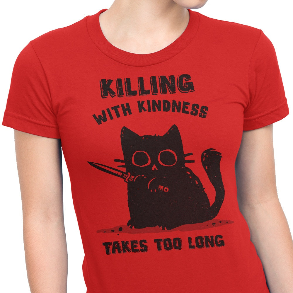 Women's 'Killing With Kindness' Fashionable Apparel and Accessories