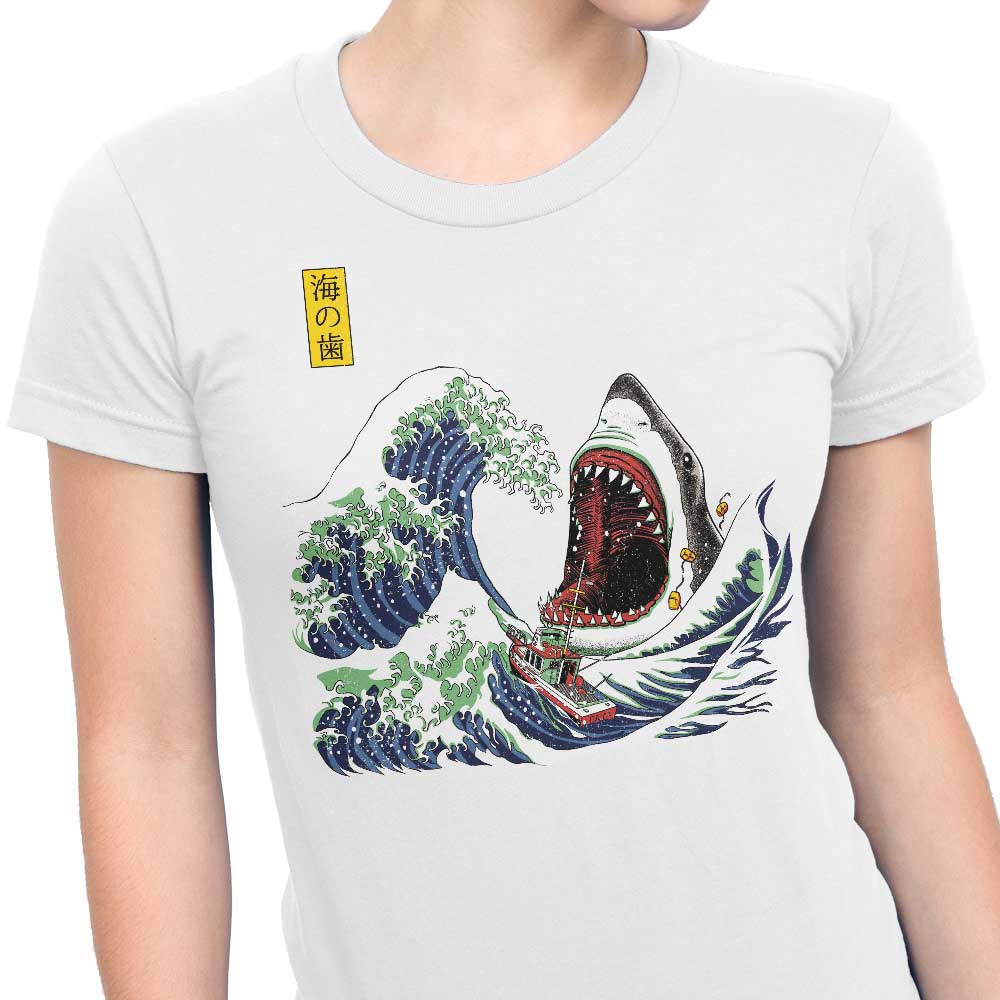 Ninjaink's Great White Off Amity Women's Comfortable T-Shirts
