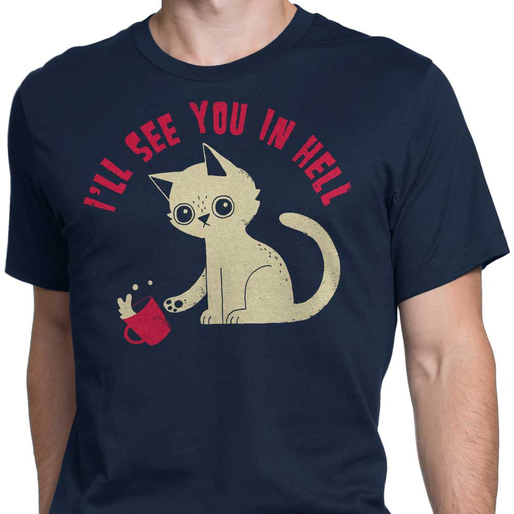 Men's Stylish 'See You in Hell' Apparel from DinoMike