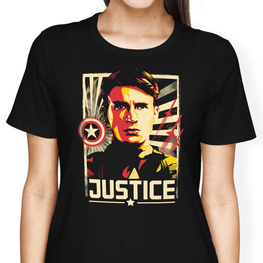 Justice Women's Fashionable Cotton T-Shirts in Various Sizes