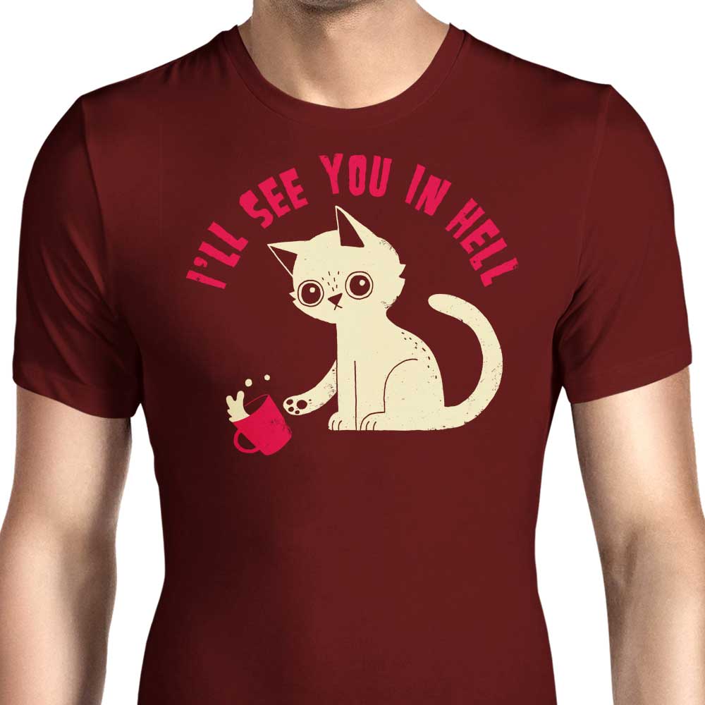 Men's Stylish 'See You in Hell' Apparel from DinoMike