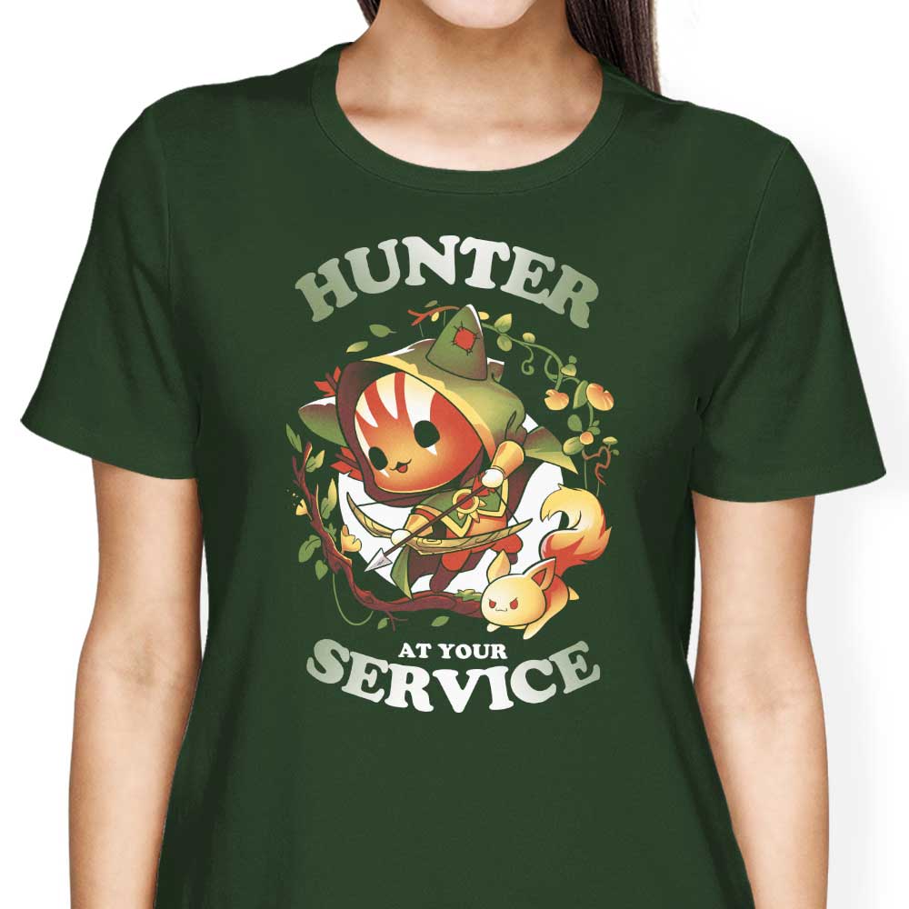 Hunter at Your Service - Women's Fashion Apparel Including T-Shirts and Premium T-Shirts
