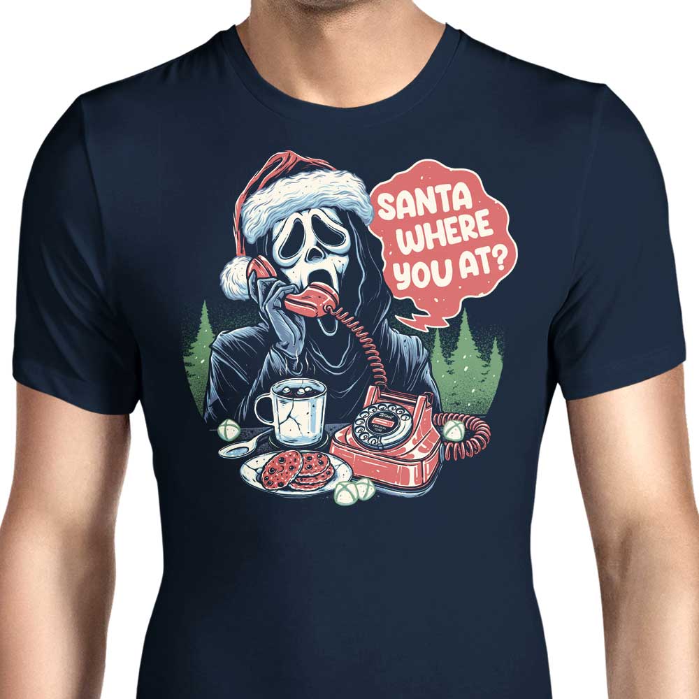 Unique 'Santa Where You At' Men's Clothing by Momma Gorilla