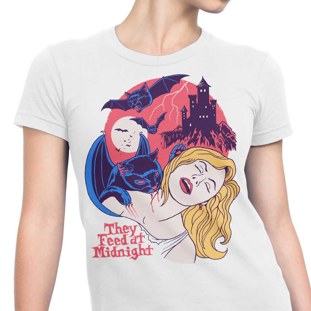 Midnight-Feeding Women's T-Shirts: Comfortable Apparel for All Sizes