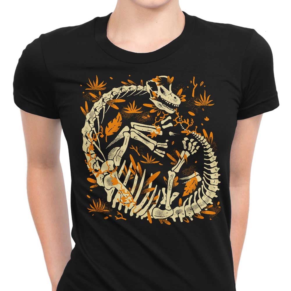 Fossilized Brachio Design - Stylish Women's Apparel