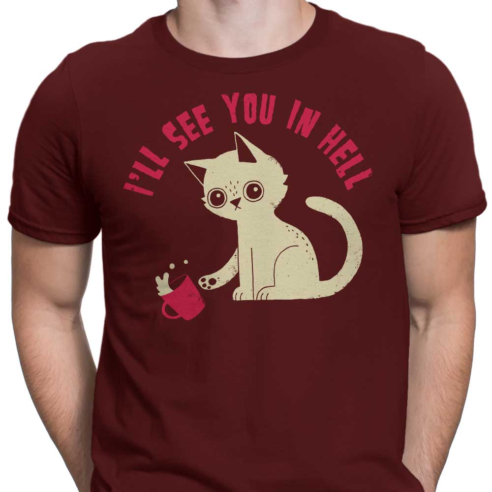 Men's Stylish 'See You in Hell' Apparel from DinoMike