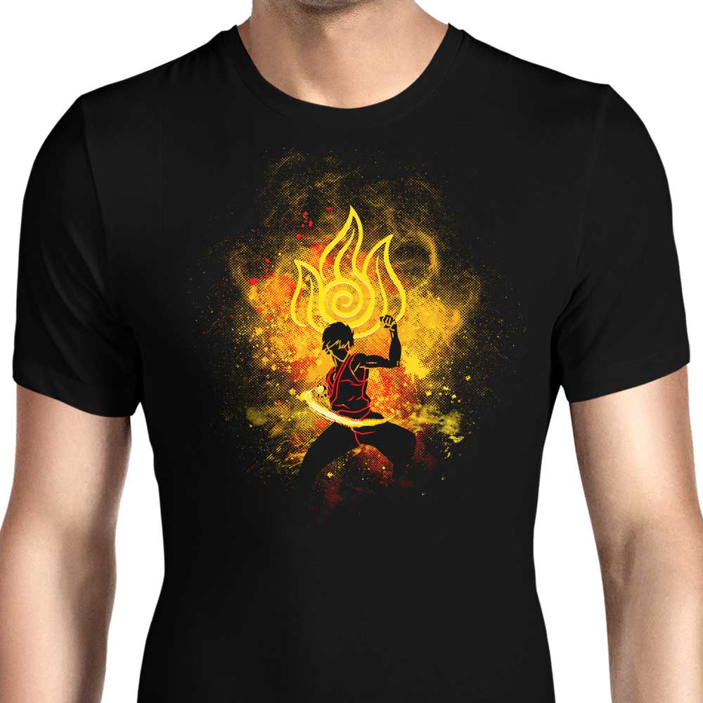 Men's Stylish Fire Bender Art Apparel Collection