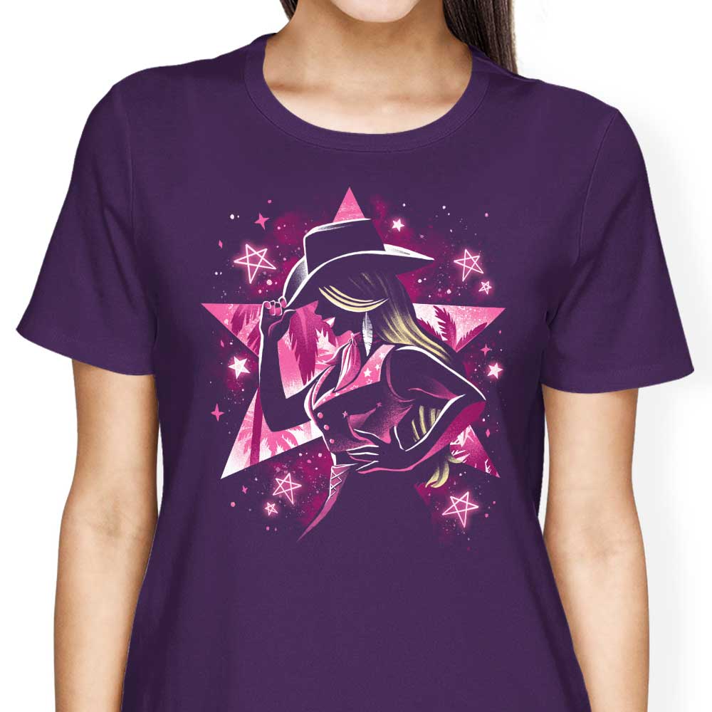 Malibu Cowgirl Women's Fashion Apparel - T-Shirts and Premium T-Shirts
