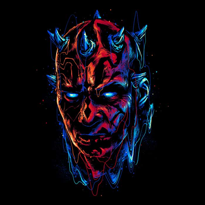 Glitchygorilla's Color of Hatred - Men's Fashionable Apparel