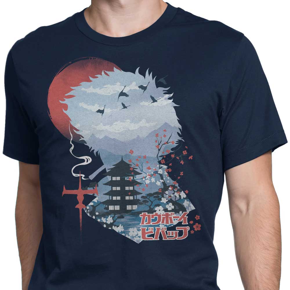 Dandingeroz Ukiyo - e Style Men's Cowboy T - Shirts