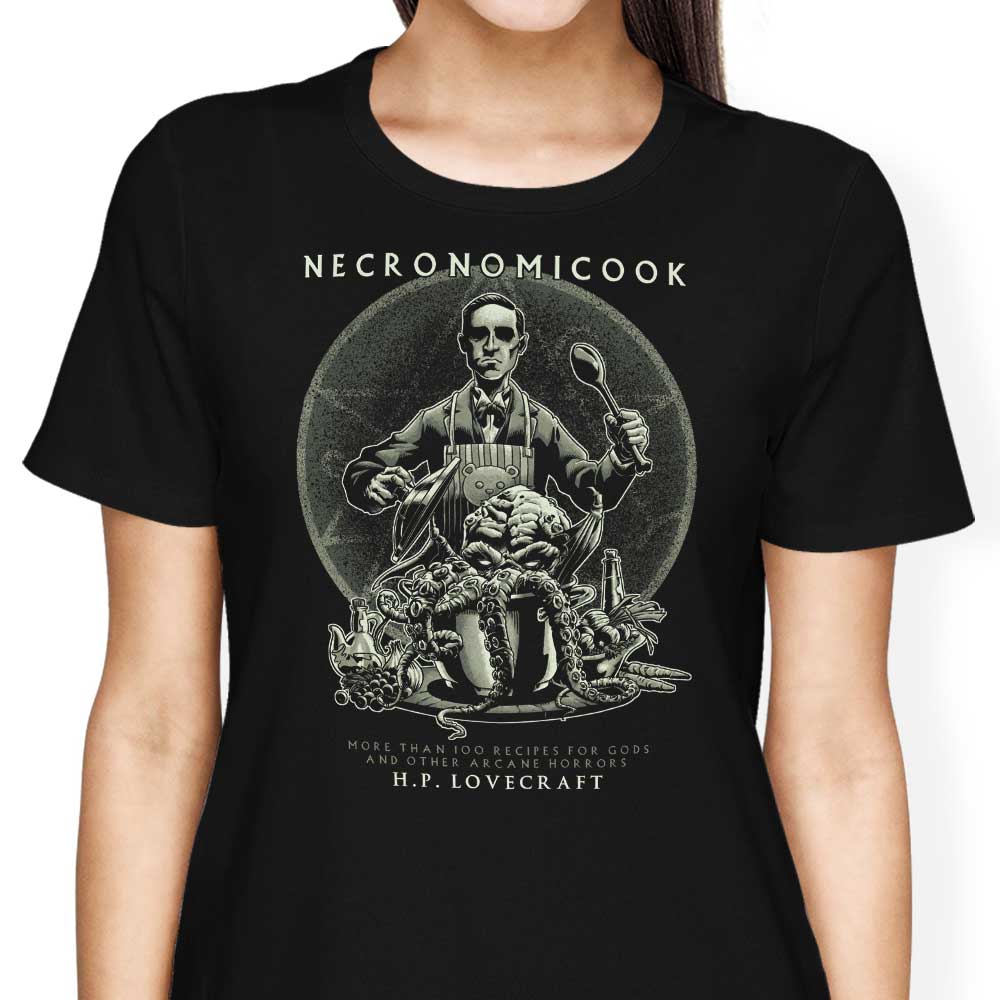 Saqman Necronomicook Women's Comfortable Cotton Apparel