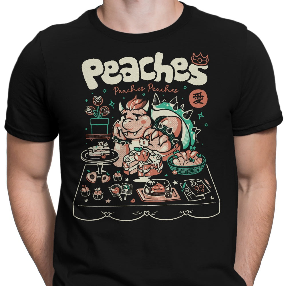 Men's Fashionable Peach Picnic Apparel