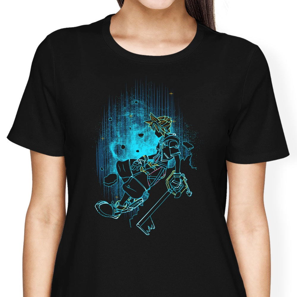 Enigmatic Kingdom's Shadow - Women's Fashionable Apparel