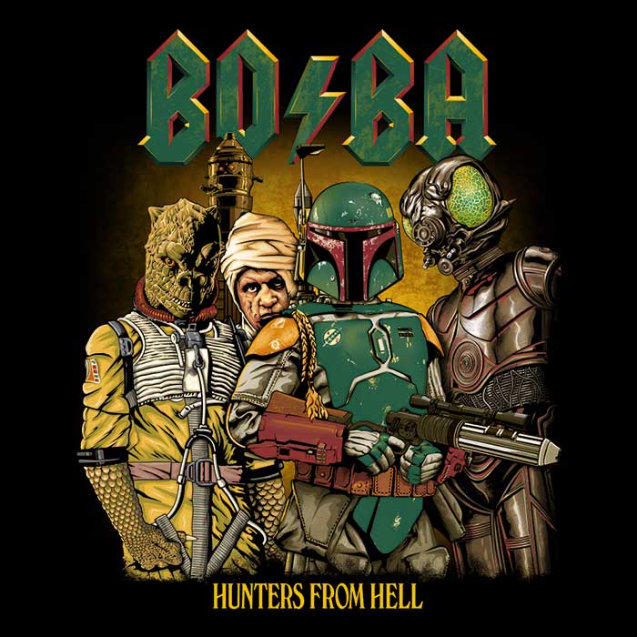 Apparel for Men - 'Hunters from Hell' Collection