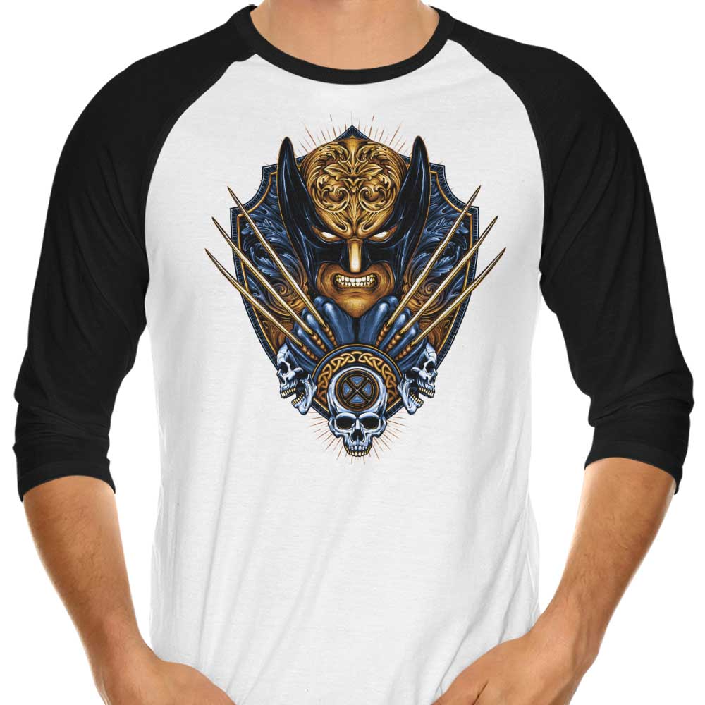 Unbreakable 3/4 Sleeve Raglan Style Men's T-Shirt