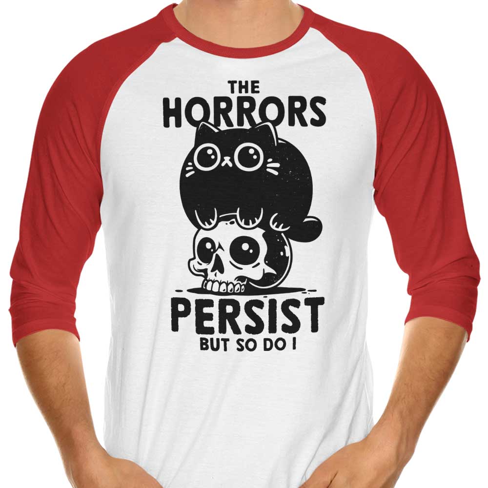 Snouleaf's Horror Survivor 3/4 Sleeve Raglan Stylish T-Shirt