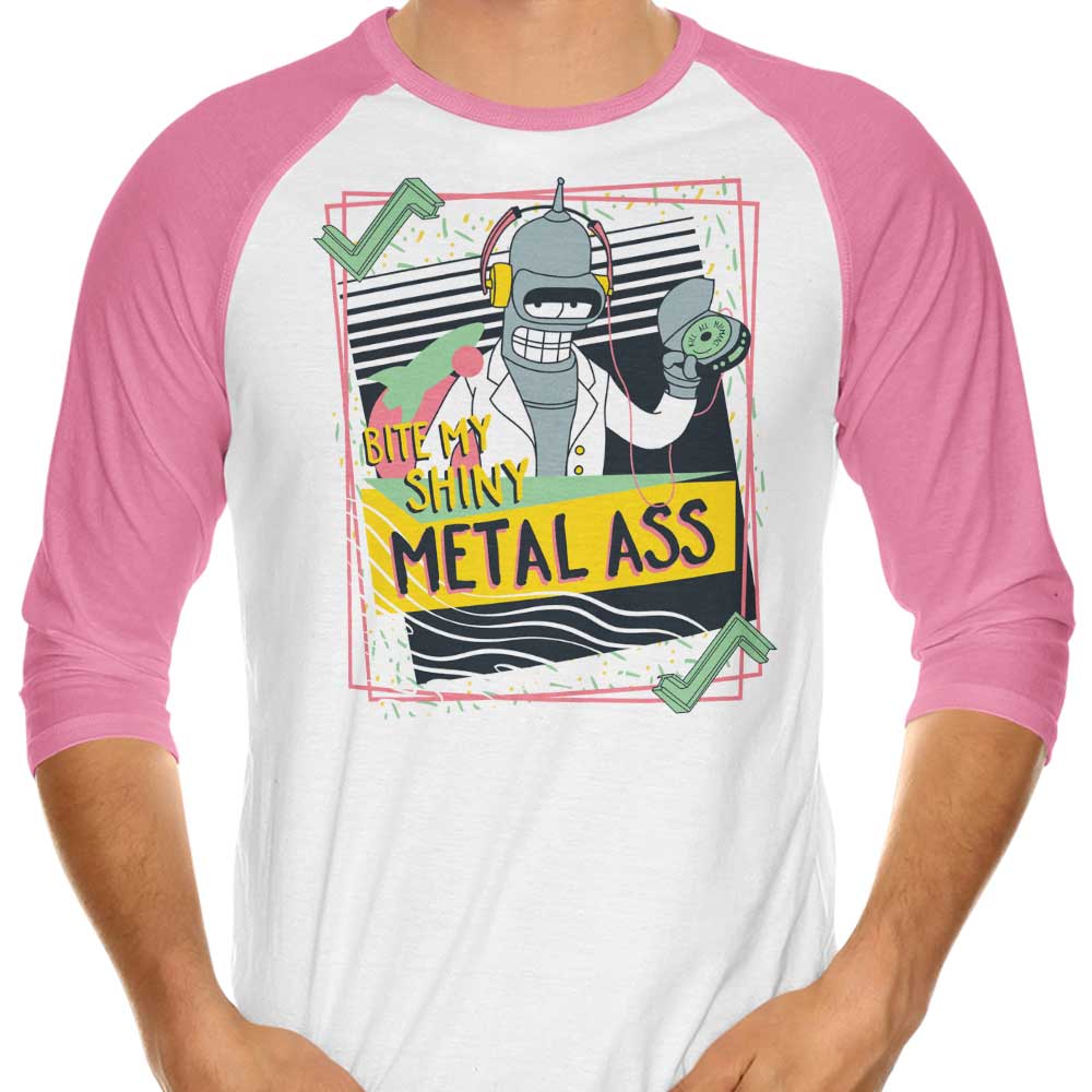 Mitch Ludwig's Bite Mine Three - Quarter Sleeve Raglan Style T - Shirt