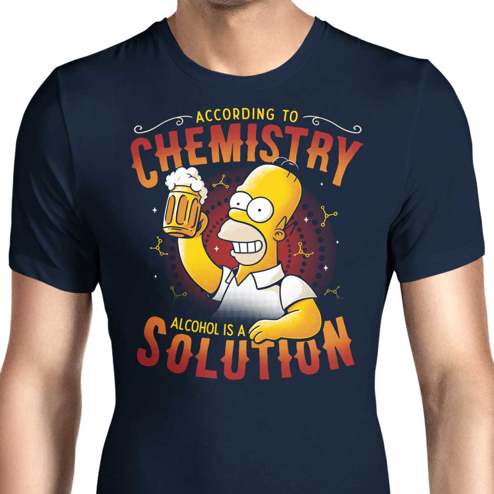 Men's Alcohol is a Solution Apparel - T-Shirts and Premium T-Shirts