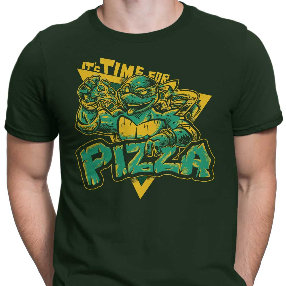 Studio Yumie's Pizza Time - Stylish Men's T-Shirts Collection