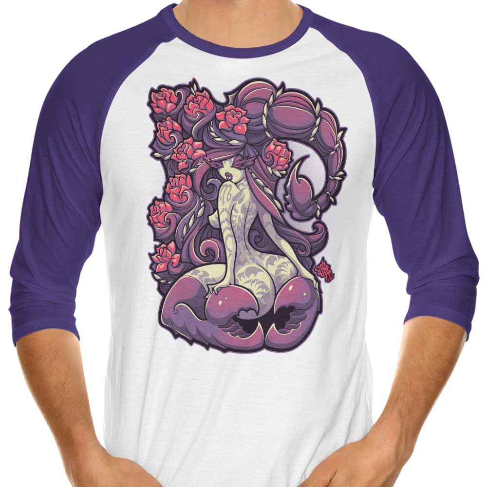 Scorpio Branded Three - Quarter Sleeve Raglan Style T - Shirt