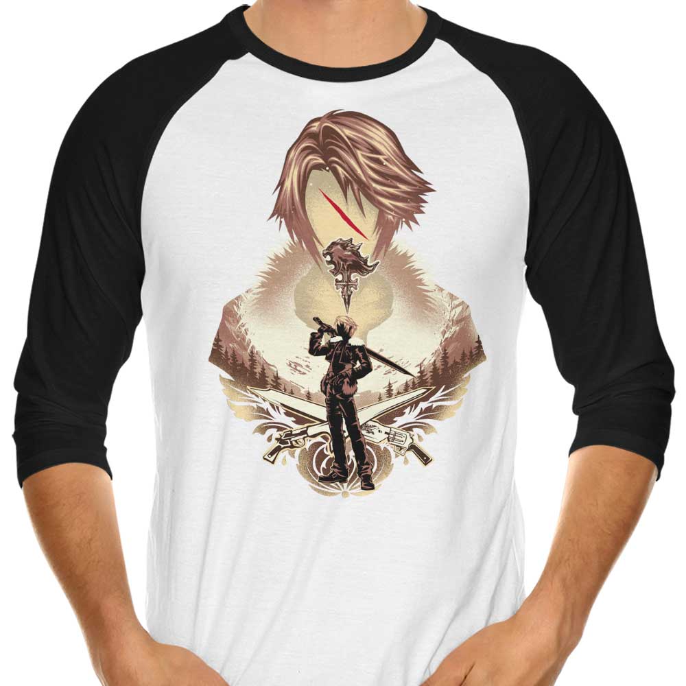 Hypertwenty's Balamb Elite Mercenary 3/4 Sleeve Stylish Raglan T-Shirt