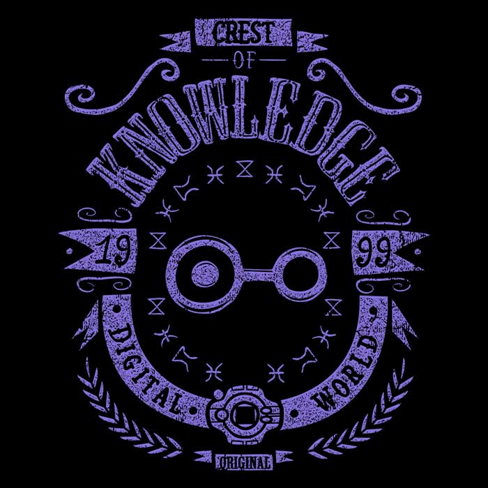 Typhoonic Art's 3/4 Sleeve Raglan Digital Knowledge T-Shirt