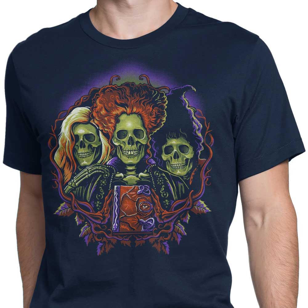 Stylish Men's Witches Skulls Apparel in Various Sizes