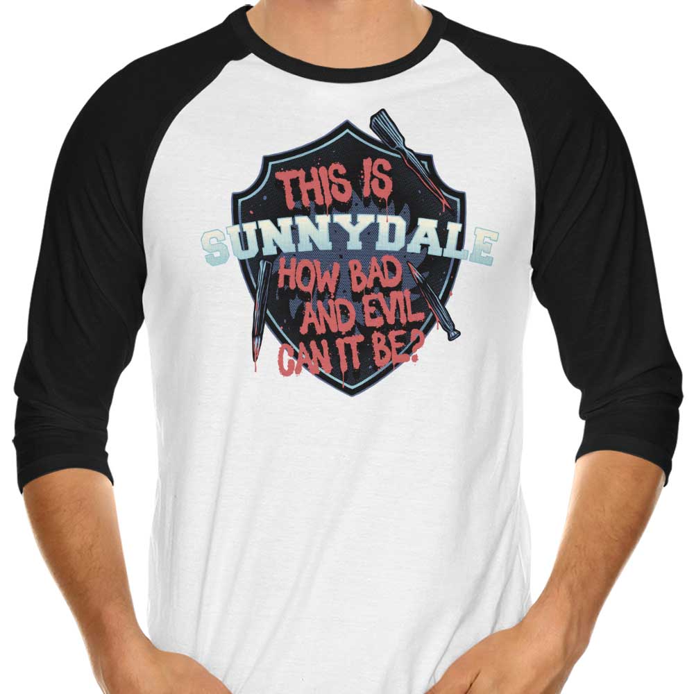 How Wicked Can it Be - Three - Quarter Sleeve Raglan Style T - Shirt