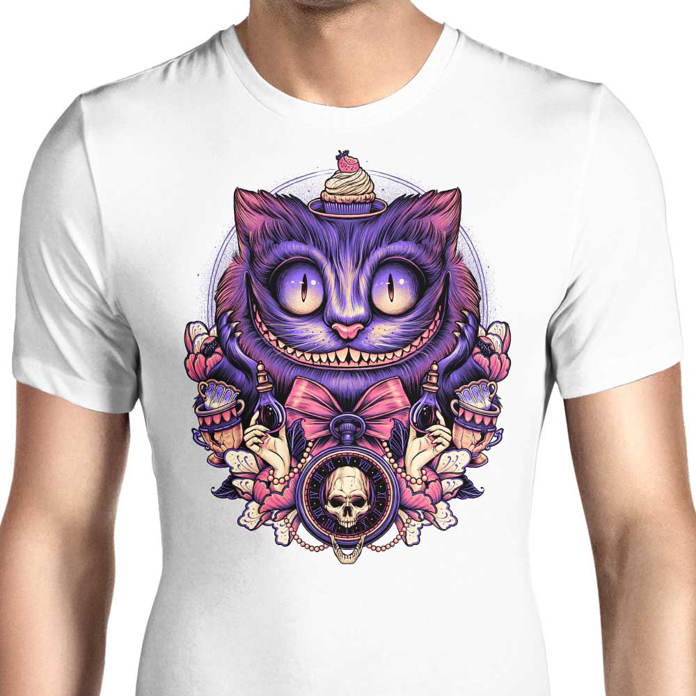 Glitchygorilla's Mysterious Smile - Stylish Men's Cotton Apparel