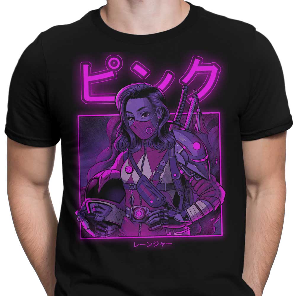 Stylish Pink Neon Men's Clothing Apparel