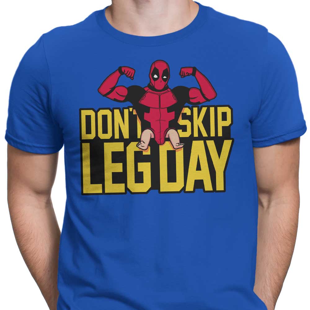 Don't Miss Leg Day Men's Clothing Collection - T-Shirts and Premium T-Shirts