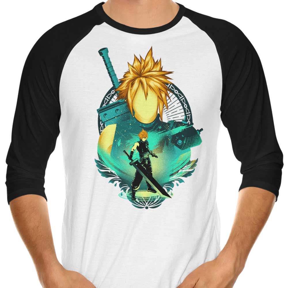Hypertwenty's Midgar Mercenary 3/4 Sleeve Raglan Stylish T-Shirt