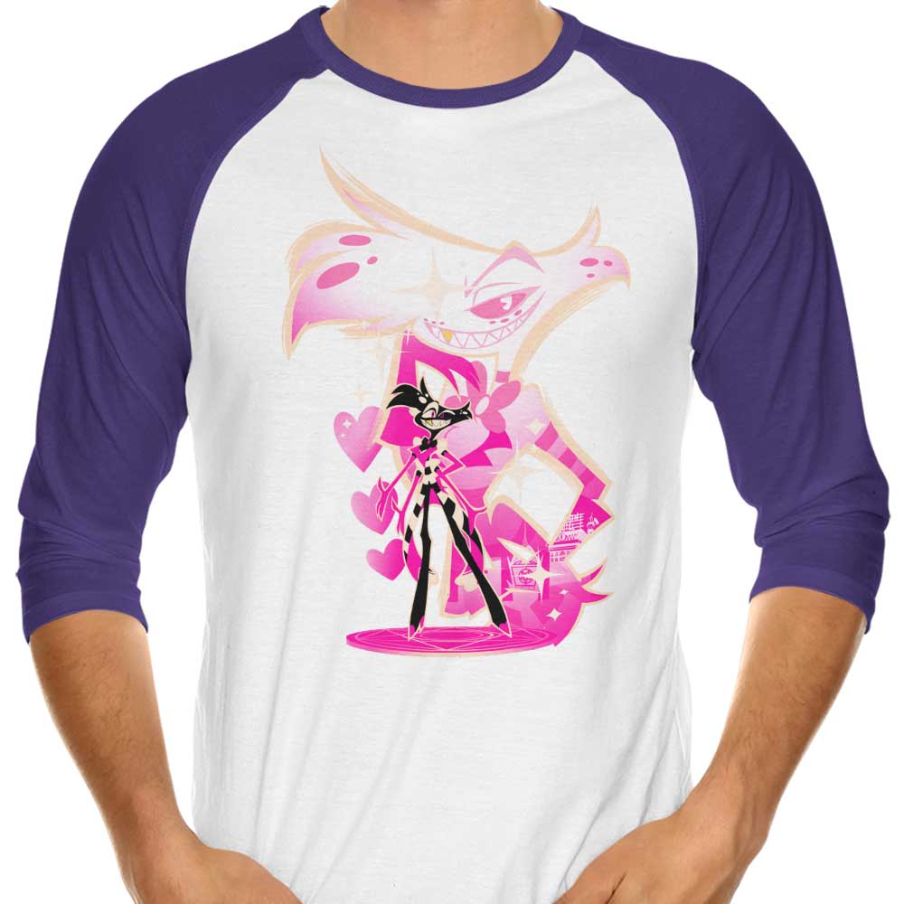 Hypertwenty's 3/4 Sleeve Raglan Serial Prankster T-Shirt