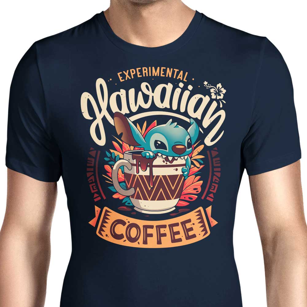 Unique Experimental Hawaiian Coffee Inspired Men's Clothing Apparel