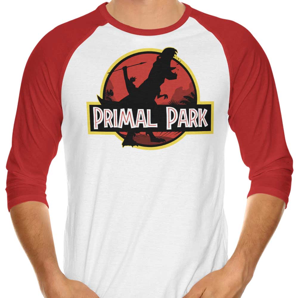 Getsousa's Primal Park Stylish 3/4 Sleeve Raglan T-Shirt