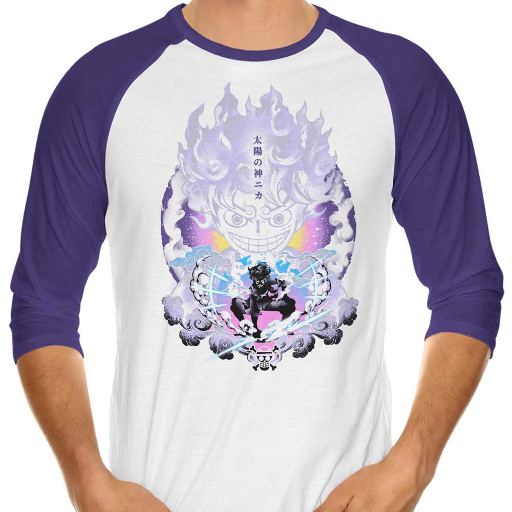 Hypertwenty's Stylish 3/4 Sleeve Awakened Fifth Raglan T-Shirt