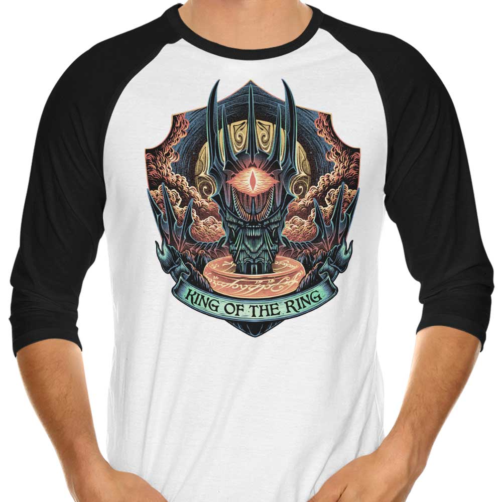 The Champion of the Ring - Three - Quarter Sleeve Raglan Style T - Shirt