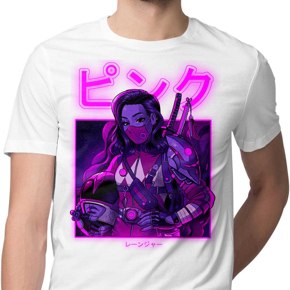 Stylish Pink Neon Men's Clothing Apparel