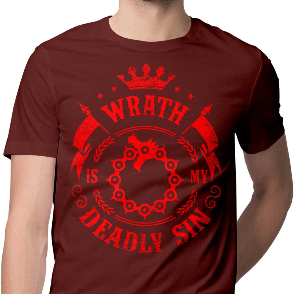 Typhoonic Art's 'Wrath is My Sin' - Stylish Men's T-Shirts