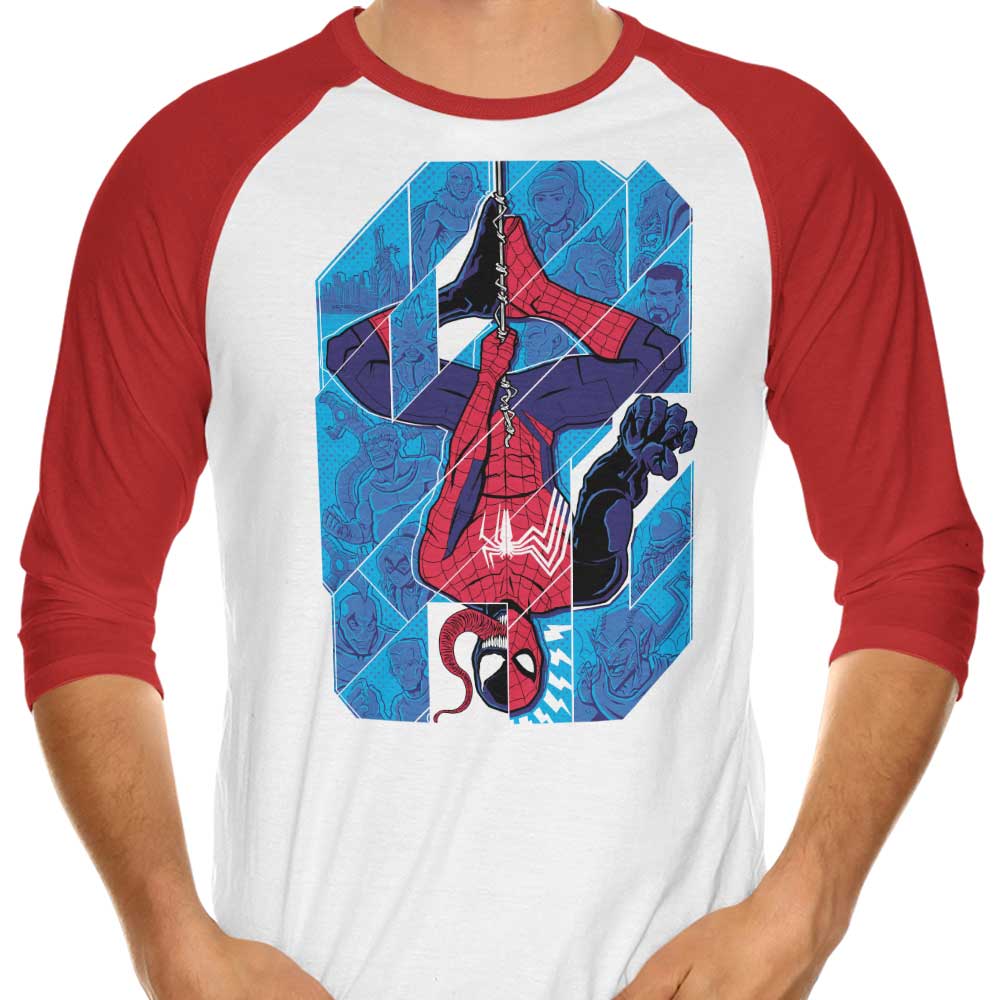 Powerful Design - 3/4 Sleeve Raglan Style T-Shirt for Stylish Wear